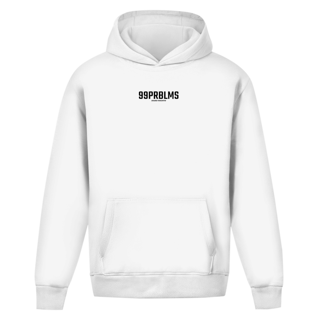 99 problemas (sudadera con capucha de gran tamaño)