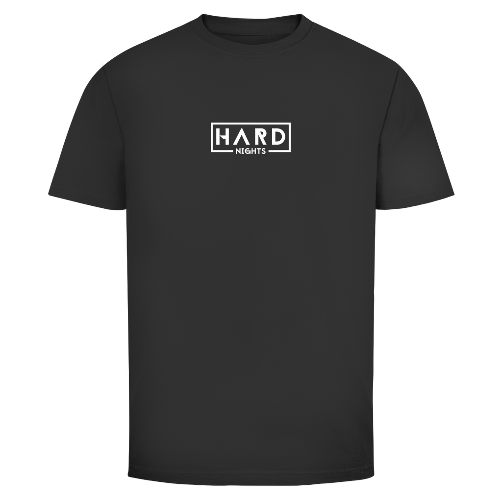 Techno Basic Shirt und Rave Basic Shirt aus Bio-Baumwolle | Black
