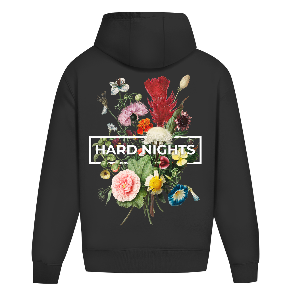 Flores (sudadera con capucha de gran tamaño)