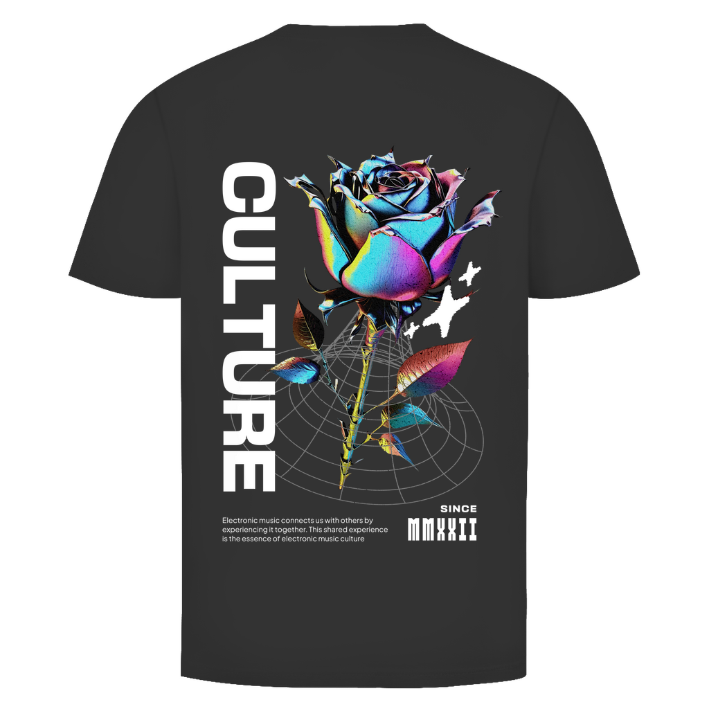 Culture Basic Shirt, Unisex Bio Baumwolle T-Shirt |Black