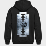 American Excess – Basic Hoodie in Jet Black – Rückansicht