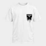 Darkness Butterfly – Basic Shirt in White – Vorderansicht