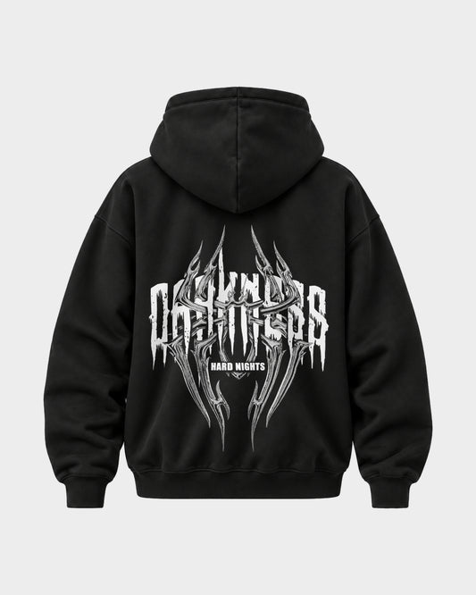Darkness Spider – Sudadera oversize con cremallera