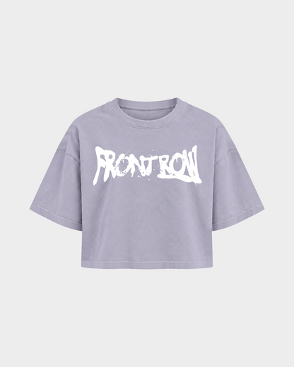 Frontrow ANL – Crop Top in Soft Lilac – Vorderansicht