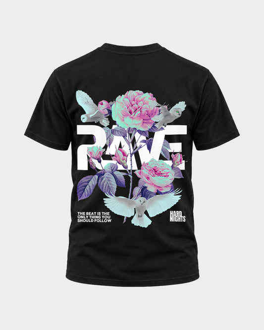 Rave Flowers – T-shirt basique