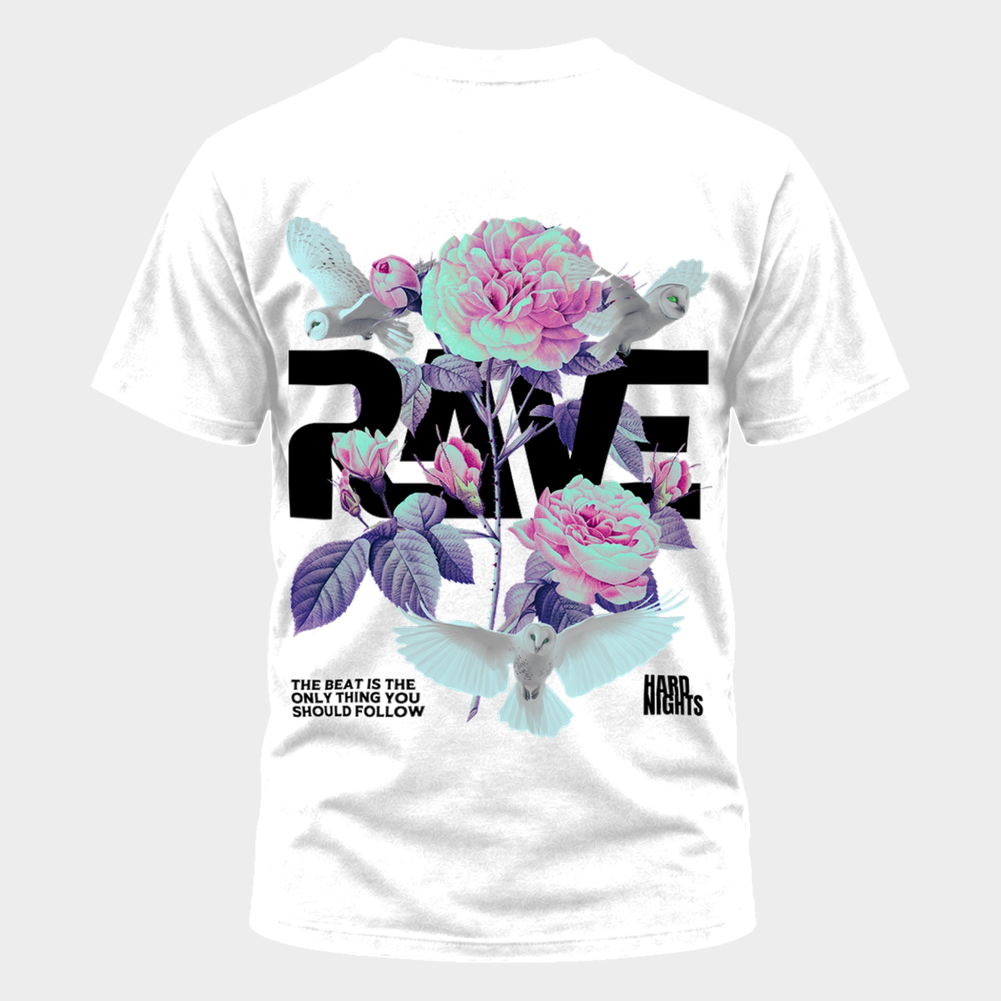 Rave Flowers (Koszulka basic)