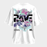 Rave Flowers (Maglietta oversize)