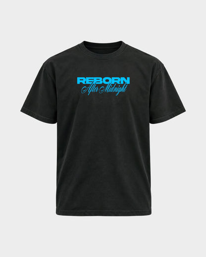 Reborn Snake – Basic Shirt in Schwarz, Frontprint – Hard Nights