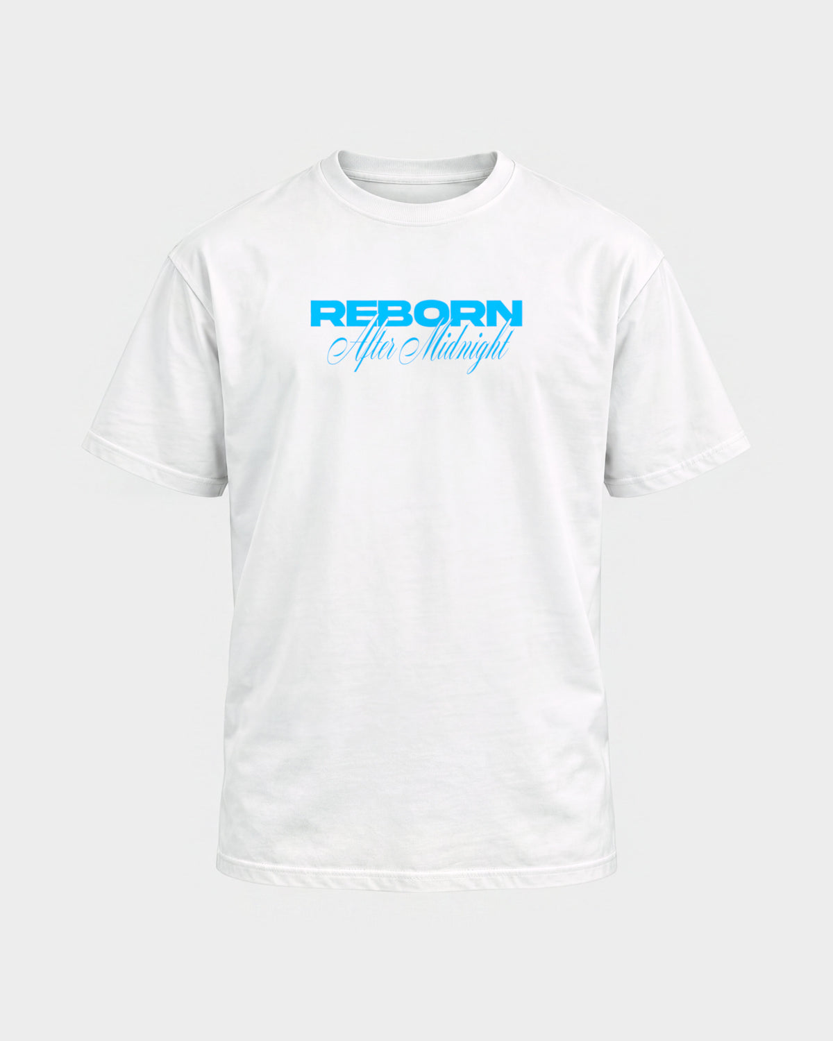 Reborn Snake – Basic Shirt in Weiß, Frontprint – Hard Nights