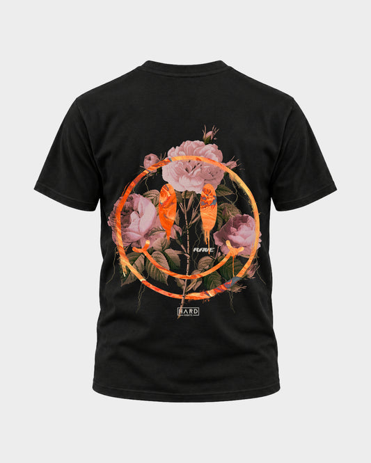 Smiley Basic Shirt für Techno und Rave | Black