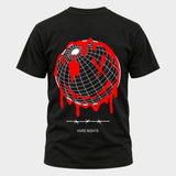 Smiley World Basic Shirt für Techno und Rave | Black