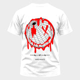 Smiley World Basic Shirt für Techno und Rave | White