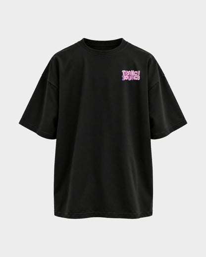 Trancy Bouncy Pink – Camiseta oversize
