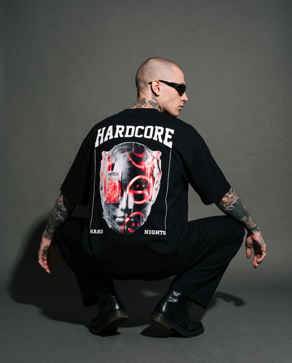 HN Ad Hardcore Person Studio