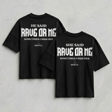 She said - He said Couple Shirts