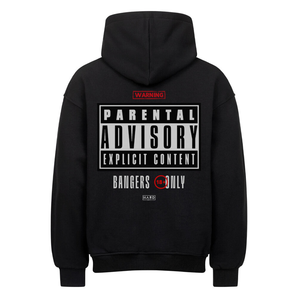 Bangers Only Oversized Hoodie (Backprint)