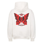 Moth Oversized Hoodie (Backprint) - Hard Nights