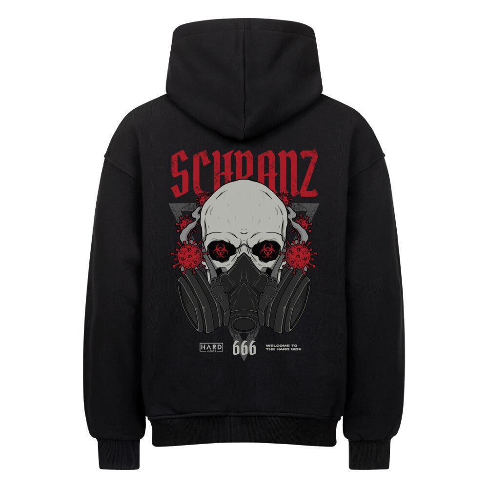 Schranz Oversized Hoodie (Backprint) - Hard Nights